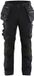Blåkläder Werkbroek met stretch 1790-1370 - Zwart/Zwart - C64