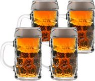 Verre à bière de 1 litre - 4x - Verres Oktoberfest