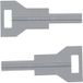 KS Tools 500.1398 Outil de déverrouillage radio Sony, 2 pièces