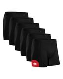DANISH ENDURANCE Bamboe Boxershorts - Comfortabel Ademend Ondergoed - Heren - 6 paar - XXL