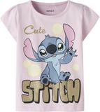 NAME IT NMFFUBA STITCH SS TOP BOX NOOS WDI T-shirt Meisjes Pirouette Katoen Elastaan Lilo en Stitch