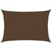 vidaXL Zonnezeil 160 g/m² 4x5 m HDPE bruin