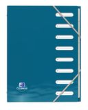 OXFORD Oceanis Ordnermap, standaard, A4, 8 posities, omslag polypro, gerecycled, ondoorzichtig, willekeurige kleur