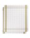 De Witte Lietaer MIXTE – Torchons – 65x65cm – set van 2 stuks – Blanc/jaune-vert
