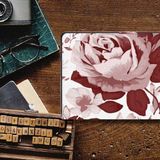 B2Ctelecom Hoes Samsung Galaxy Tab A8 2021/2022 Watercolor Flowers Book Case Kunstleer/Siliconen/TPU Bloemen