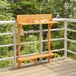 Prolenta Maison Exclusive - Table haute de balcon 90 x 37 x 122,5 cm en bois massif d'acacia