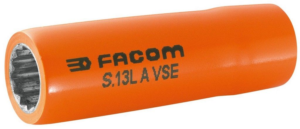 Facom Lange doppen 1/2' geïsoleerd 12mm