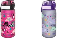 Ion8 Eenhoornfles voor kinderen, 350 ml, lekvrij, BPA-vrij, Kleurrijk