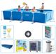 Intex Rechthoekig Frame Zwembad - 450 x 220 x 84 cm - Blauw