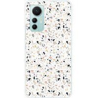 Xiaomi Mi 12 Lite Terrazzo color bedrukt siliconen hoesje