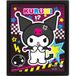 Sanrio Kuromi Punky Lenticulaire Decoratief Object met Frame