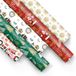 PAW Cadeaupapier 200 x 70 cm, 5 rollen - Decoratieve Kerstdagen