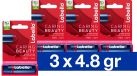 Labello Lippenbalsem Caring Beauty Red - 3 x 5.5 ml - Voordeelverpakking