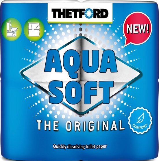 Thetford Aqua soft toiletpapier 4 rollen