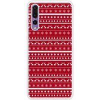 Rode kersttrui siliconen hoesje compatibel met P20 Pro