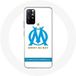 Olympique de Marseille Hoesje pour Xiaomi Redmi Note 11s 5G avec Achtergrond Maniacase