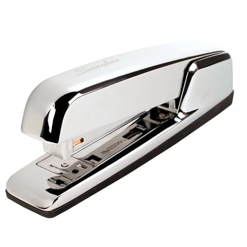 Swingline 74720 Nietmachine, capaciteit 30 vel, 747 zakelijke nietmachine, loopt niet vast, metaal, staalgrijs
