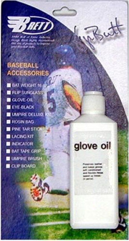 Honkbalhandschoen olie - Wit - Unisex - One size