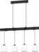 EGLO Townshend 8 Hanglamp - E27 - 90 cm - Zwart|Wit