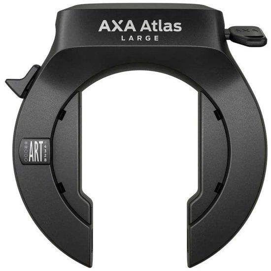 AXA Atlas Large Frameslot - ART 2 Fietsslot - Ringslot - Gehard Staal - Zwart