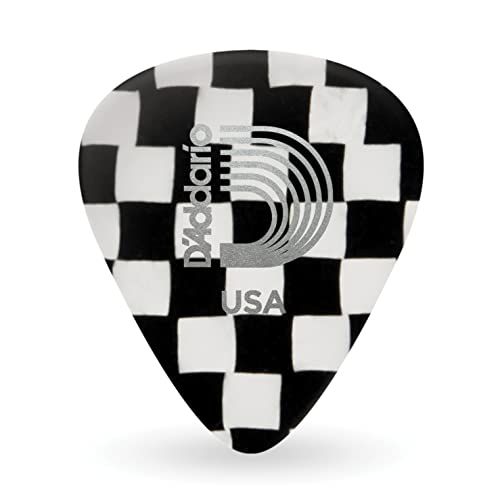 Planet Waves 1CCB6-25 Picks - Classic Celluloid - Checkboard - 25 Picks - Heavy