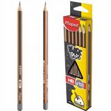 Maped Office Maped Blackpeps HB Houten Potlood, Zonder Gum, Ergonomisch, Zwart