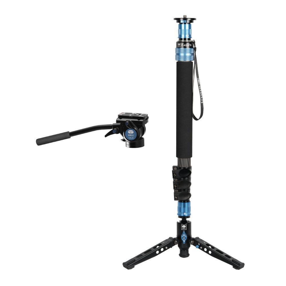 Sirui Monopod P-424FS + VA-5 Videokop