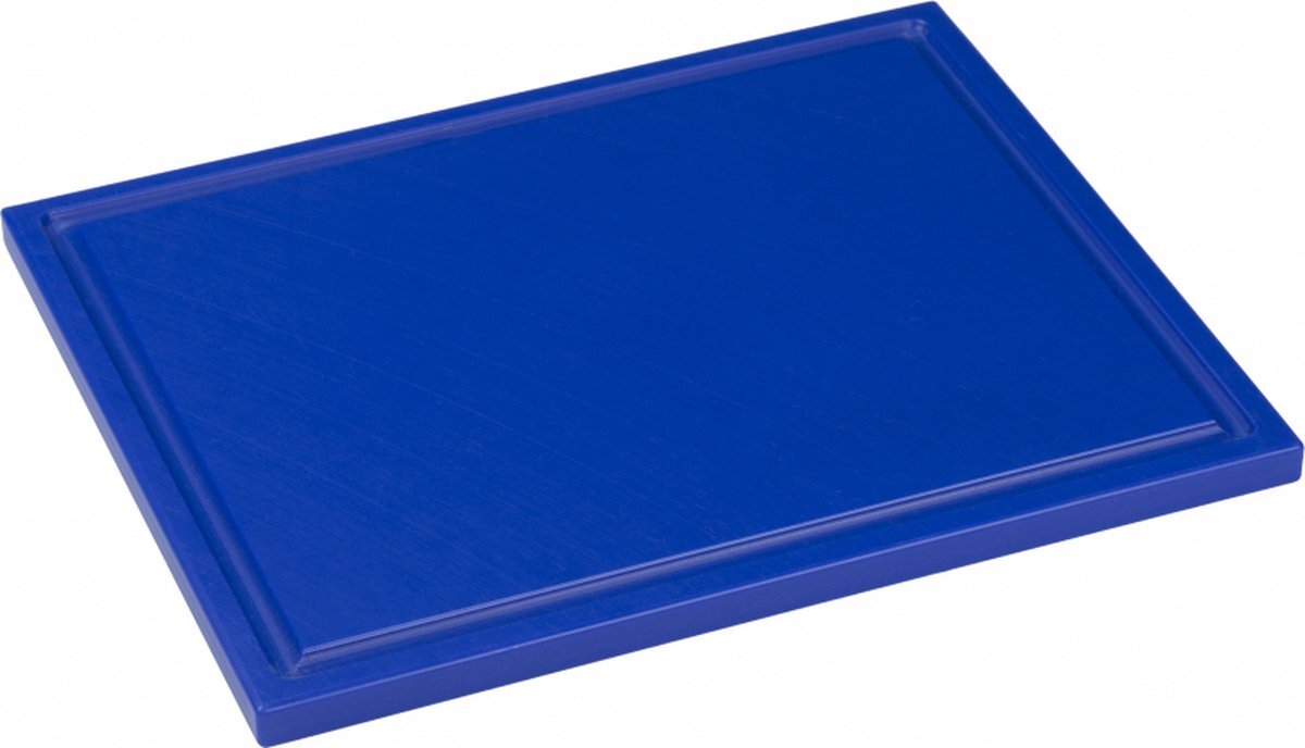 Interlux Snijplaat met sapgoot - 600x400x15mm - Blauw