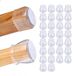 Merkloos Relaxdays Stoelpootdoppen Set van 32
