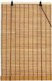 Merkloos Natuurlijk Bamboe Rolgordijn voor Binnen - Zonwerende en Privacy Bescherming - 60x220 cm