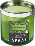 Spaas Geurkaars met modulaire ring - Heart Warming - Pear & Wild Fig