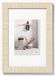 Walther design Fotolijst crème wit 15 x 20 cm met passe-partout, Home houten lijst HO520W