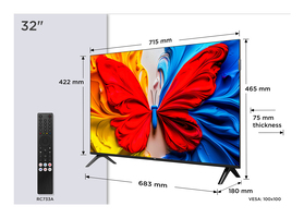 TCL 32S59K / QLED screen / 32 inch / Unknown