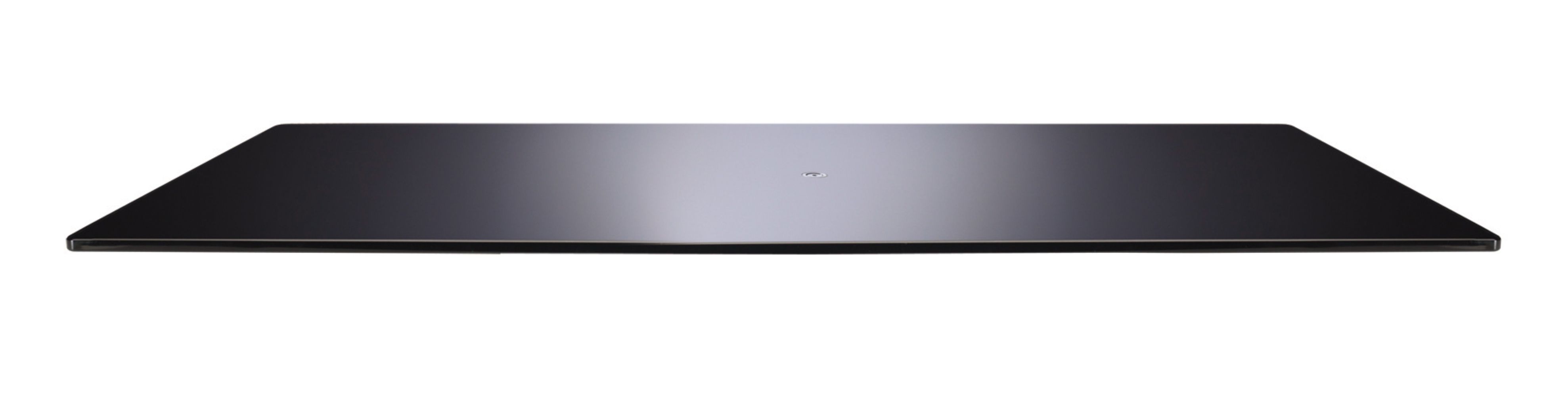 Meliconi Rotobase Elite L TV Stand - Black Tempered Glass - 1 Shelf - 70kg Capacity