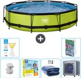 EXIT Toys EXIT Rond Lime Frame Zwembad - 360 x 76 cm