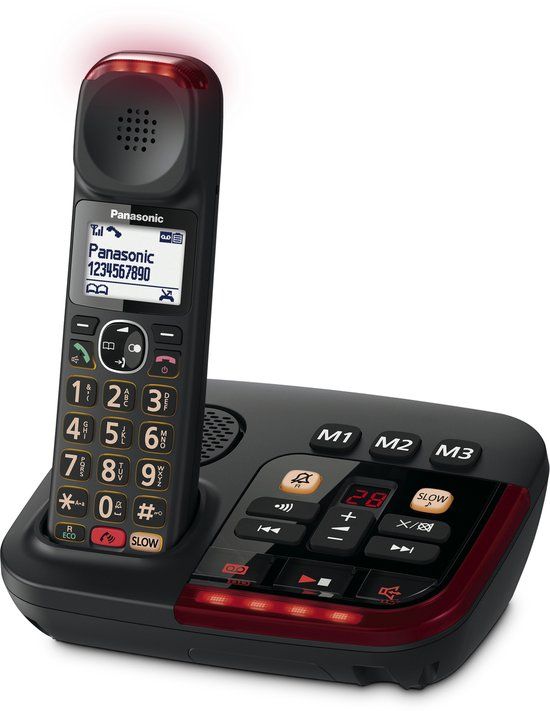 Panasonic KX-TGM420EXB DECT Telefoon met Nummerherkenning - Zwart
