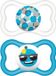 MAM Baby Air 6+ Blue Silicone Soother 2u