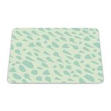Bonamaison Rechthoekige muismat met digitale print, antislip onderkant, voor kantoor en thuis, 22 x 18 cm