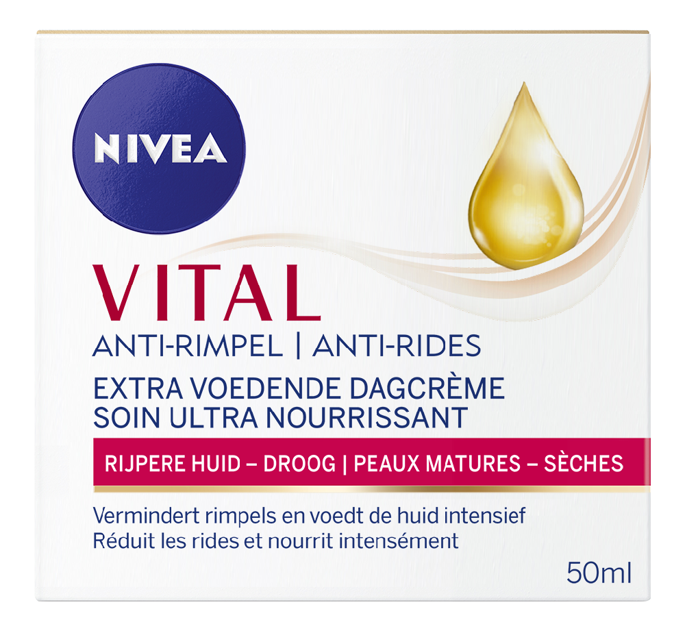 Nivea Vital Anti-Rimpel Extra Voedende Dagcrème