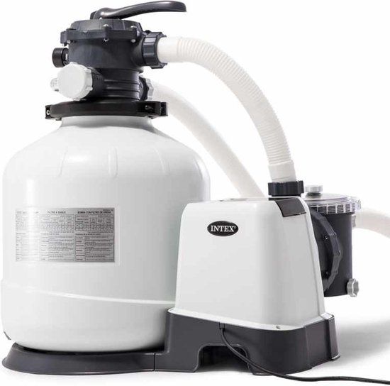 Intex 26652 Sand Filter Pump - 12 m³/uur - Above Ground Pool - Black/White