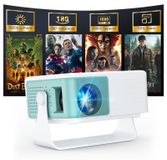 Merkloos Mini beamer - Draagbare projector - 720p native - 1080P-ingang - Keystone-correctie - Zoom 50 procent