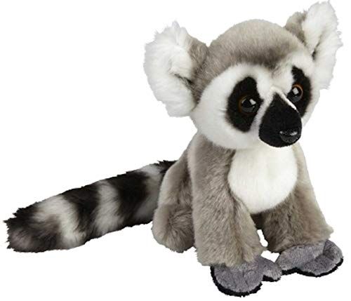Ravensden Soft Toy Ring Tailed Lemur Zittend 18cm - Multi