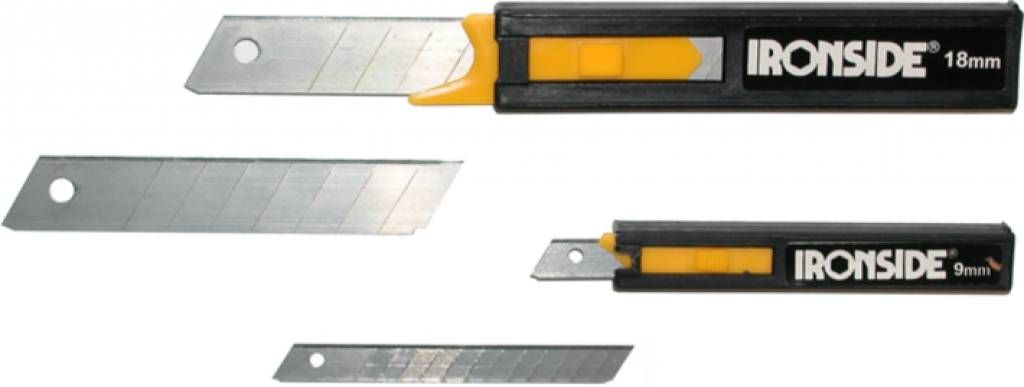 Ironside Reservemesje - 9 mm - 10 stuks