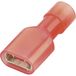 Vogt Verbindungstechnik 3963S Connecteur femelle Largeur d'insertion : 6,3 mm Épaisseur d'insertion : 0,8 mm 180° Entièrement isolé Rouge 1 pièce(s)