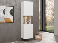 Mobistoxx AVATAR Colonne 1 porte blanc avec led