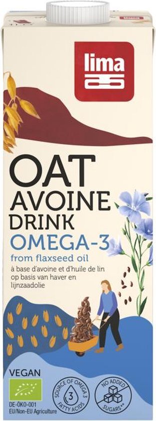 Lima Oat omega 3 Bio 1 liter