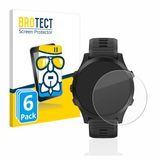 BROTECT Screenprotector 6 Pièces pour Garmin Forerunner 945 Verre de protection transparent