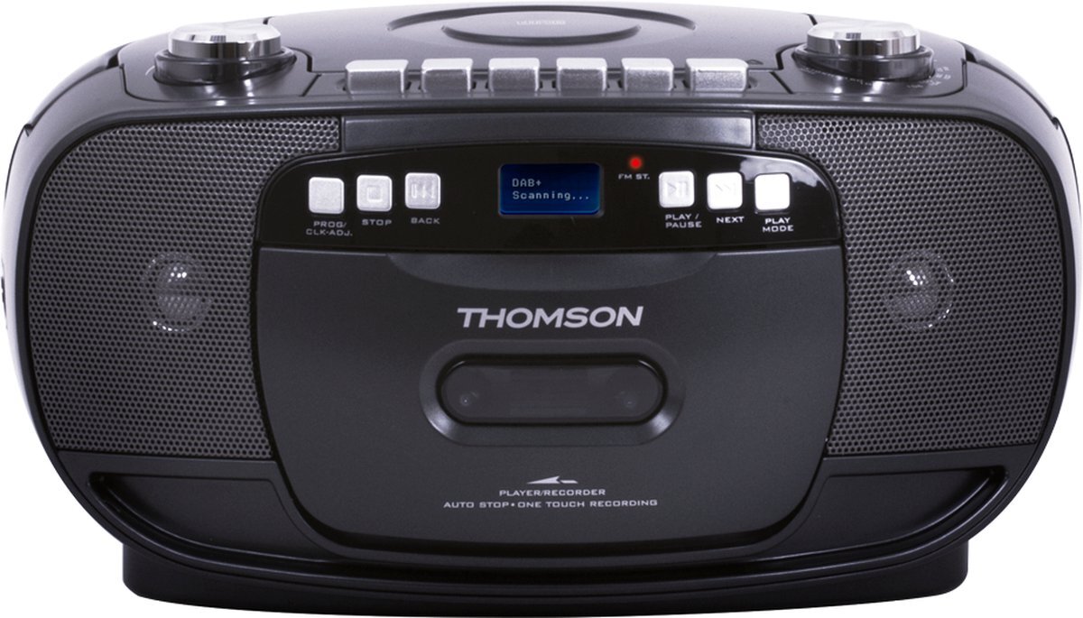 Thomson Draagbare DAB+ Radio - Zwart