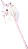 Small foot company Small Foot Stokpaard eenhoorn 90 cm wit/roze