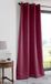 Lovely Casa Notte gordijn ondoorzichtig, polyester, framboos, 135 x 250 cm